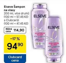 Tesco Elseve Šampon na vlasy, 200 ml, více druhů nabídka