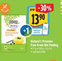 Albert Nature's Promise Free From Bio Puding 37 g nabídka