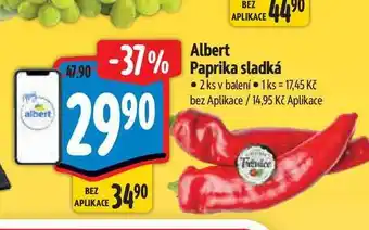 Albert Paprika sladká 2 ks
