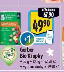 Albert Gerber Bio Křupky 35 g nabídka