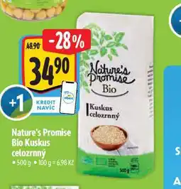 Albert Nature's Promise Bio Kuskus celozrnný 500 g nabídka