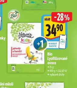 Albert Bio Lyofilizované ovoce 15 g nabídka