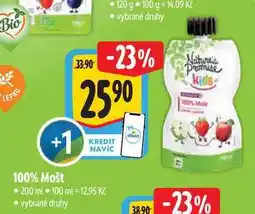 Albert 100% Mošt 200 ml nabídka