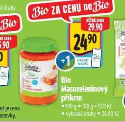 Albert Bio Masozeleninový příkrm 190 g nabídka