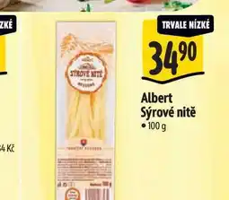 Albert Albert Sýrové nitě 100 g nabídka