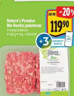 Albert Nature's Promise Bio Hovězí polotovar 460 g nabídka