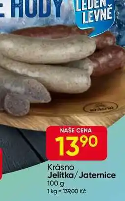Hruška Krásno Jelitka/Jaternice 100 g nabídka