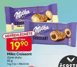 Hruška Milka Croissant různé druhy 50 g nabídka