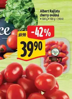 Albert Albert Rajčata cherry oválná 500 g nabídka