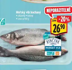 Albert Mořský vlk kuchaný chlazený 100 g nabídka