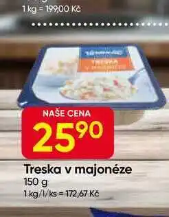 Hruška Varmuža Treska v majonéze 150 g nabídka