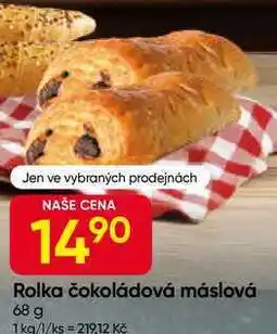 Hruška Rolka čokoládová máslová 68 g nabídka