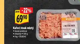 Albert Kuřecí steak mletý 500 g nabídka