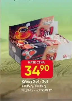 Hruška Káva 2v1/3v1 10×16 g/10×18 g nabídka