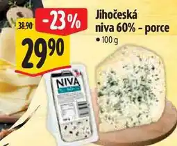 Albert Jihočeská niva 60% - porce 100 g nabídka