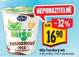 Albert Míša Tvarohový mls 130 g nabídka