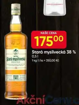 Hruška Stará Myslivecká 38%, 0,5l nabídka