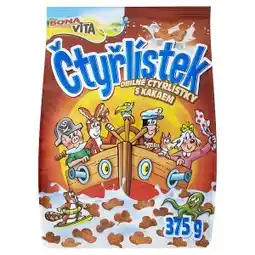 Hruška Bona Vita ČtyřlístekObilné čtyřlístky 375g, vybrané druhy nabídka