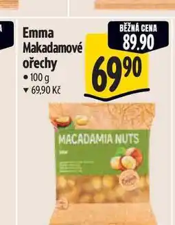 Albert Emma Makadamové ořechy 100 g nabídka