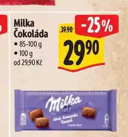 Albert Milka Čokoláda 85-100 g nabídka