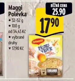 Albert Maggi Polévka 32-52 g nabídka