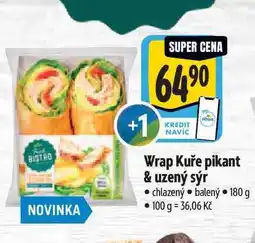 Albert t Wrap Kuře pikant & uzený sýr 180 g nabídka