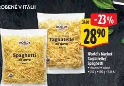 Albert World's Market Tagliatelle/ Spaghetti 250 g nabídka