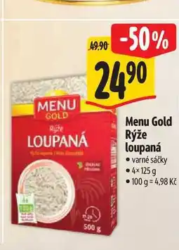 Albert Menu Gold Rýže loupaná varné sáčky 4x125 g nabídka