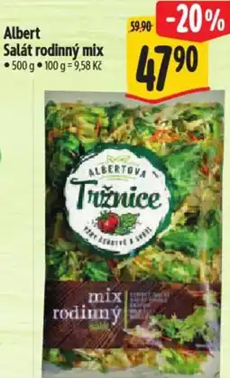 Albert Albert Salát rodinný mix nabídka