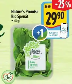 Albert Nature's Promise Bio Špenát nabídka