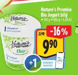 Albert Nature's Promise Bio Jogurt bílý nabídka