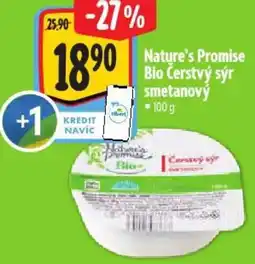 Albert Nature's Promise Bio Čerstvý sýr smetanový nabídka
