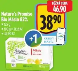 Albert Nature's Promise Bio Máslo 82% nabídka