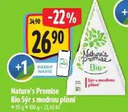 Albert Nature's Promise Bio Sýr s modrou plísní nabídka