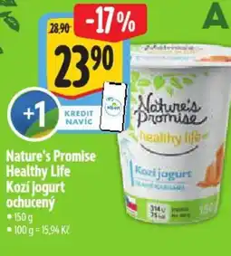 Albert Nature's Promise Healthy Life Kozí jogurt ochucený nabídka