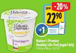 Albert Nature's Promise Healthy Life Ovčí jogurt bílý nabídka