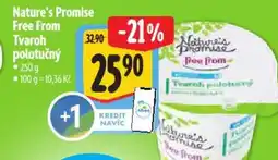 Albert Nature's Promise Free From Tvaroh polotučný nabídka