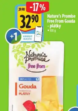 Albert Nature's Promise Free From Gouda - plátky nabídka