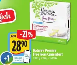 Albert Nature's Promise Free From Camembert nabídka