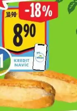 Albert Bio Bageta světlá nabídka