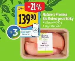 Albert Nature's Promise Bio Kuřecí prsní řízky nabídka