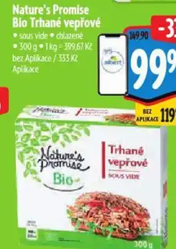 Albert Nature's Promise Bio Trhané vepřové nabídka