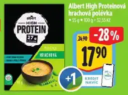 Albert Albert High Proteinová hrachová polévka nabídka