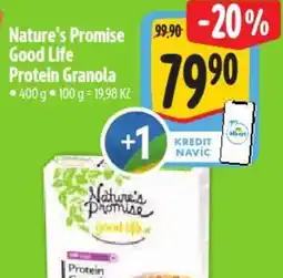 Albert Nature's Promise Good Life Protein Granola nabídka