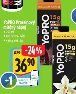 Albert YoPRO Proteinový mléčný nápoj nabídka