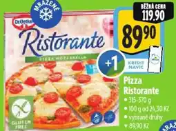 Albert Dr.Oetker Pizza Ristorante nabídka