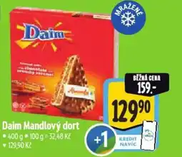 Albert Daim Mandlový dort nabídka