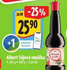 Albert Albert Sójová omáčka nabídka