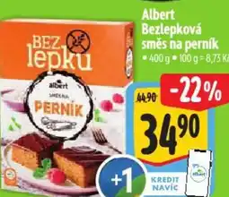 Albert Albert Bezlepková směs na perník nabídka