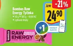 Albert Bombus Raw Energy Tyčinka nabídka